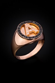 Δαχτυλίδι Κ14 Μονόγραμμα