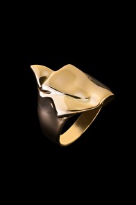 Δαχτυλίδι Κ14 Τσαλακωτό