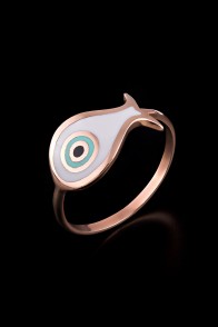 Δαχτυλίδι 9 καρατίων ματάκι