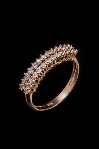 Δαχτυλίδι Κ14 Μισόβερο