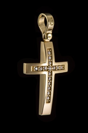 Σταυρός Βαπτιστικός 14 Καρατίων