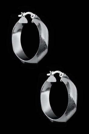 Σκουλαρίκια Κρίκοι 14 Καρατίων