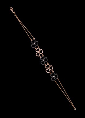 Βραχιόλι Κ14 Ρόζ χρυσός